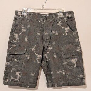 Carhartt Rugged Flex Canvas Cargo Shorts Men's 34 Relaxed Fit Camouflage Outdoor